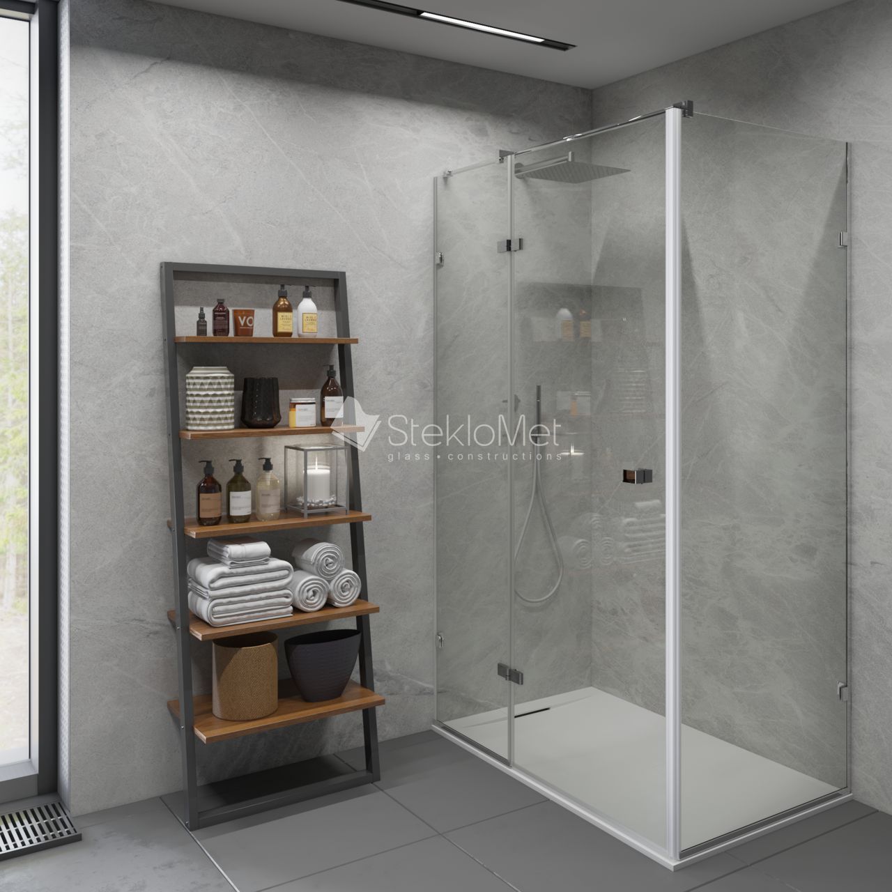   StekloMet  Shower Classic SM-090311.14